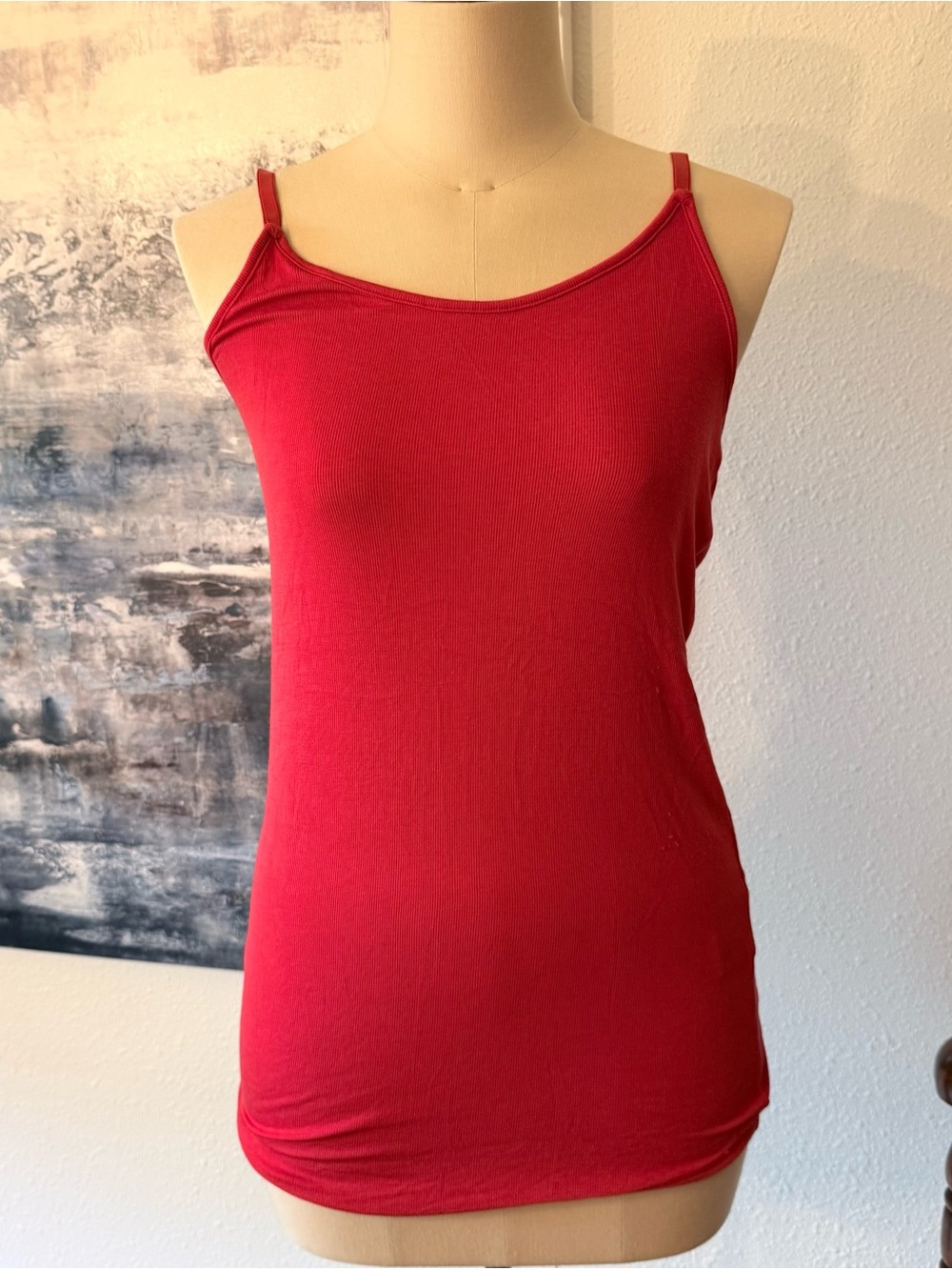 Universal Standard Foundation Camisole Tank 2XS Sanguinello Red